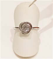 Anello Vidali Gioielli Donna in Oro bianco Zircone ANOR-15-34 - ANOR-15-34
